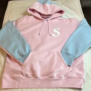 Supreme | Shirts | Supreme S Logo Split Hooded Sweatshirt Size L